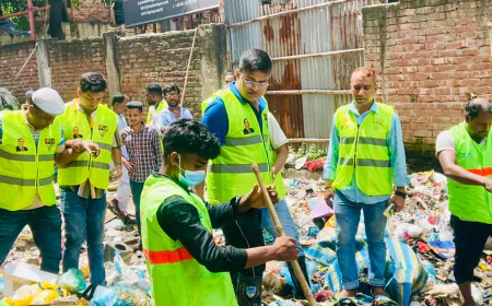 বিএনপি’র ৪৭তম প্রতিষ্ঠাবার্ষিকীতে মিরপুরে খাল পরিচ্ছন্ন কর্মসূচি