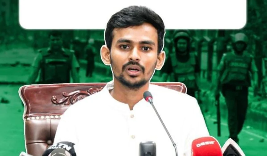 উপদেষ্টা আসিফ মাহমুদ চান মানবতাবিরোধী অপরাধীদের কঠোর শাস্তি