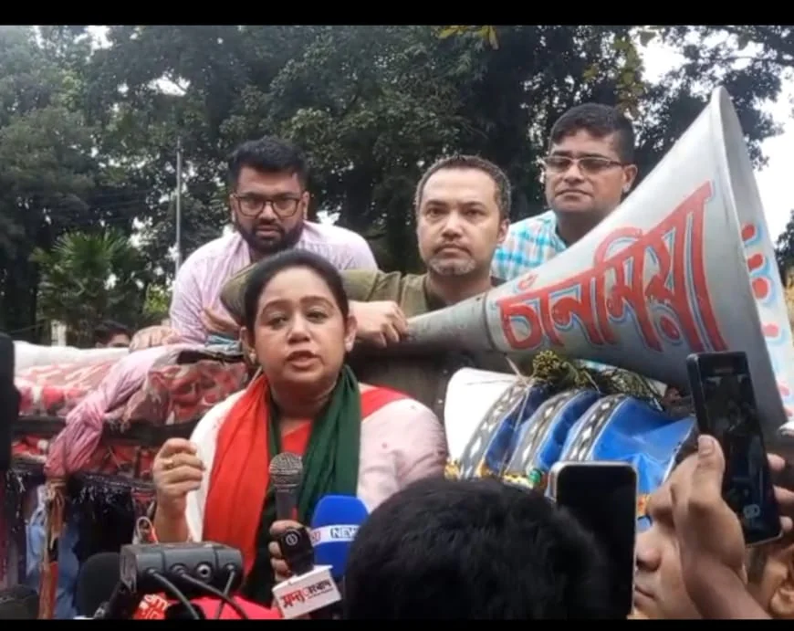 সবার আগে বাংলাদেশ, ঢাকা-১৪ গন মিছিলে তুলির অঙ্গীকার