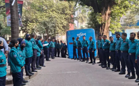 হাসিনা, রেহানা ও টিউলিপের রায়কে কেন্দ্র করে আদালতে নিরাপত্তা বাড়ানো