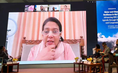 হিমালয় অঞ্চলে পানি ন্যায্যতা ও আন্তঃসীমান্ত সহযোগিতা জোরদারের আহ্বান