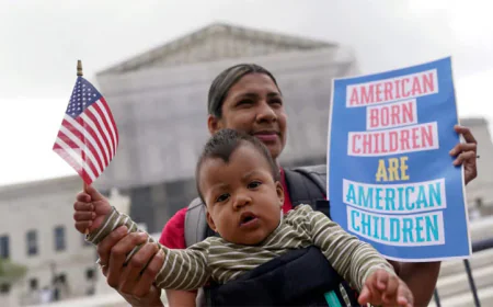 জন্মসূত্রে নাগরিকত্ব বিষয়ে শুনানিতে সম্মত যুক্তরাষ্ট্রের সুপ্রিম কোর্ট