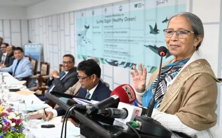 ক্ষতিকর জালের ব্যবহার সামুদ্রিক জীববৈচিত্র্যের জন্য উদ্বেগজনক : মৎস্য উপদেষ্টা