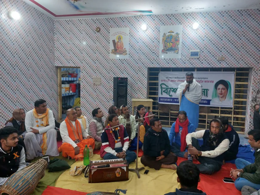 খালেদা জিয়ার সুস্থতা কামনায় চুয়াডাঙ্গায় মন্দিরে বিশেষ প্রার্থনা