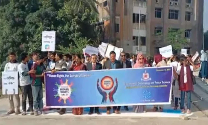 মাভাবিপ্রবিতে আন্তর্জাতিক মানবাধিকার দিবস পালিত